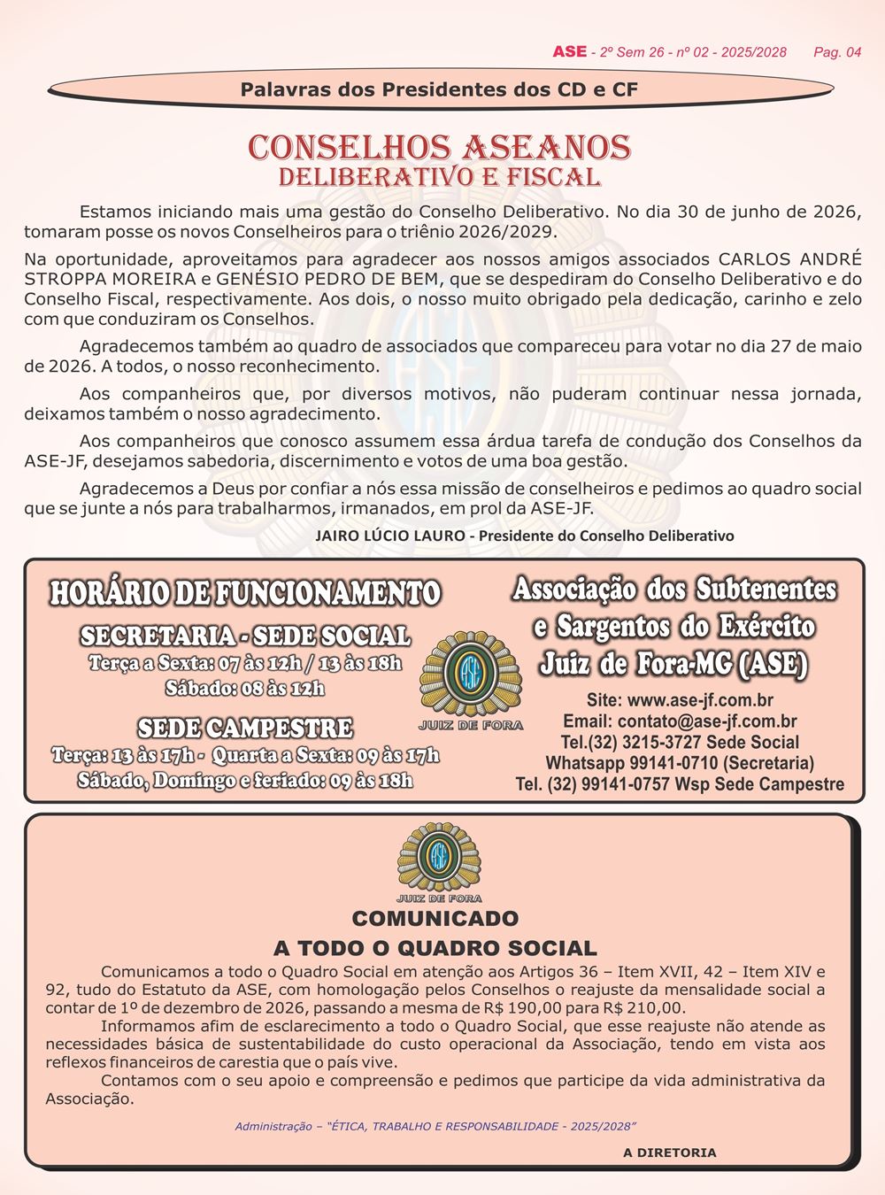 Página 4 da revista
